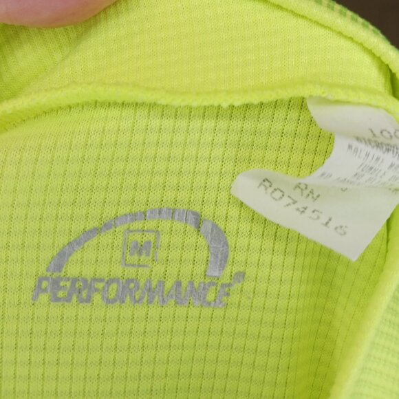 #130 3/$18 - Performance Yellow Bike jersey Size Medium - Picture 6 of 6